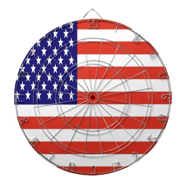 Jeu De Fléchettes Drapeau américain (Devant)