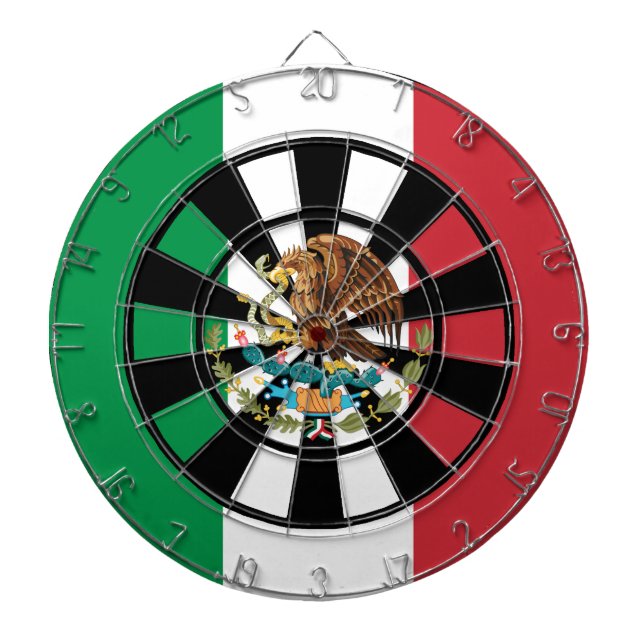 Jeu De Fléchettes Drapeau d'art multi d'anneau du Mexique (Devant)