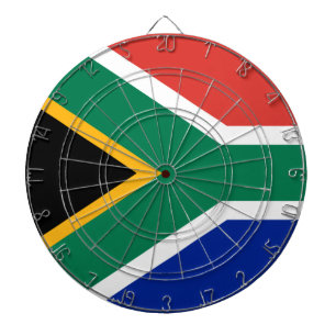 Jeu De Fléchettes Drapeau de l'Afrique du Sud