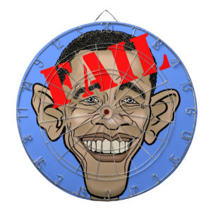Jeu De Fléchettes ÉCHOUER d'Obama