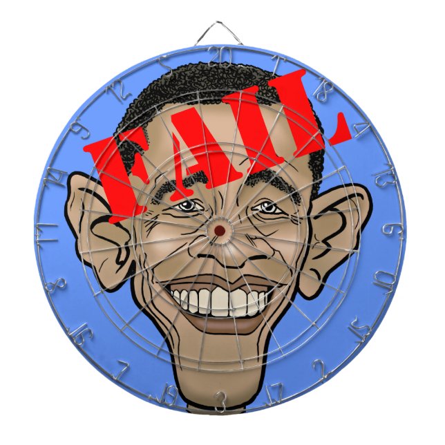 Jeu De Fléchettes ÉCHOUER d'Obama (Devant)