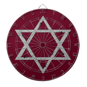 Jeu De Fléchettes elegent star of david