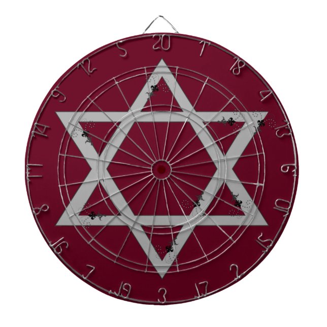 Jeu De Fléchettes elegent star of david (Devant)