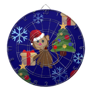 Jeu De Fléchettes Émotion de singe de père Noël