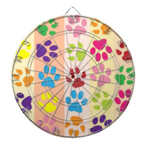 Jeu De Fléchettes Empreintes de pattes