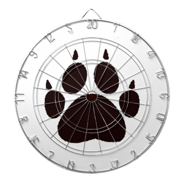 Jeu De Fléchettes Empreintes de pattes de chat (Devant)