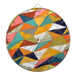 Jeu De Fléchettes enchevêtrement coloré