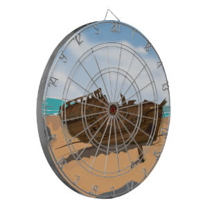 Jeu De Fléchettes Épave de navire échouée