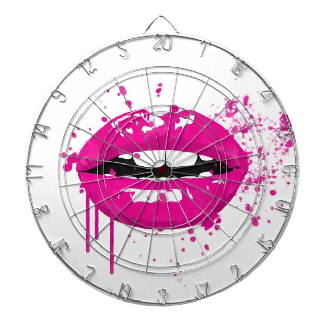 Jeu De Fléchettes Fashion lèps baiser glamour beauté tendance style  (Devant)