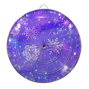 Jeu De Fléchettes Festive Violet Fête Fête Fête de Noël