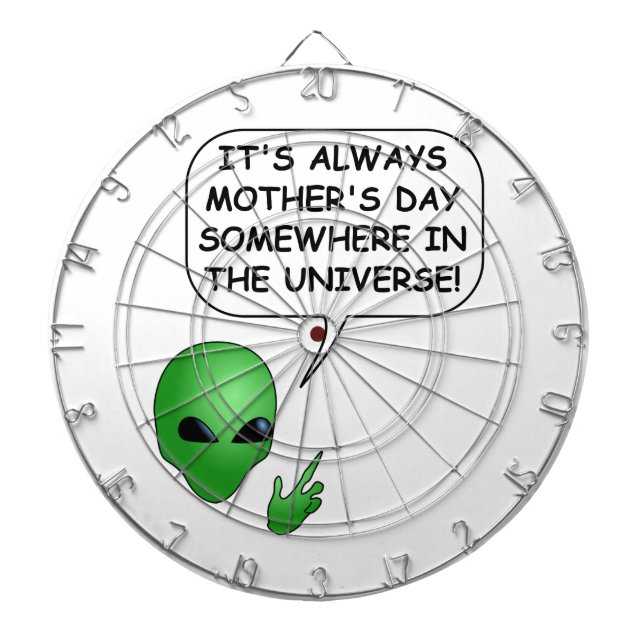 Jeu De Fléchettes Fête des mères Aliens (Devant)