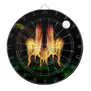Jeu De Fléchettes Feu d'incendie