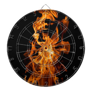 Jeu De Fléchettes Flamme orange