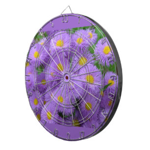 Jeu De Fléchettes Floral pourpre