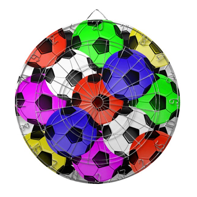 Jeu De Fléchettes Football américain multicolore (Devant)