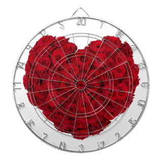Jeu De Fléchettes Forme rose de coeur
