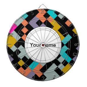 Jeu De Fléchettes Formes connectées conception abstraite