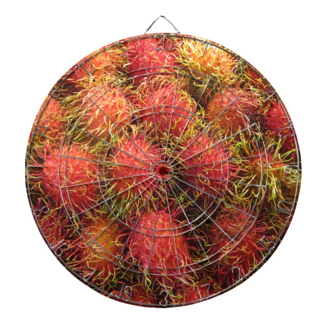 Jeu De Fléchettes Fruits tropicaux Rambutan (Devant)