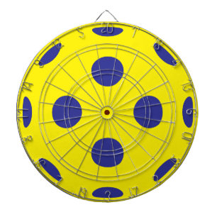Jeu de fléchettes géant jaune pour pickleball