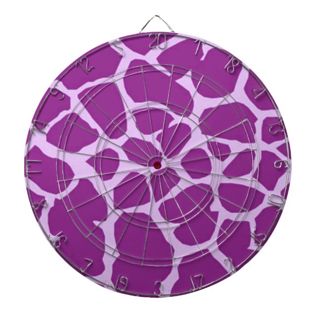 Jeu De Fléchettes Giraffe violette (Devant)