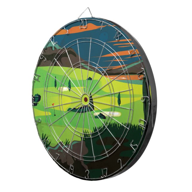 Jeu De Fléchettes Golf (Devant droit)