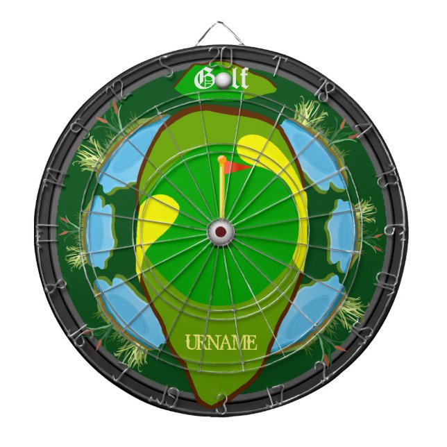 Jeu De Fléchettes Golf multirisque personnalisé (Devant)