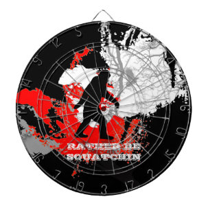 Jeu De Fléchettes Gone Squatchin, noir bigfoot