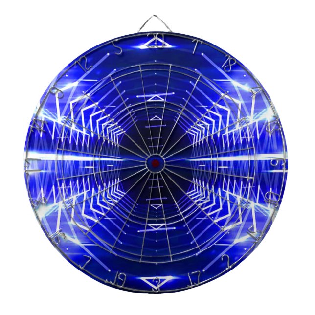 Jeu De Fléchettes Graphique moderne Abstrait Cool Vortex lumineux, B (Devant)