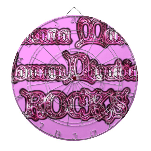 Jeu De Fléchettes Hakuna Matata Communication ROCKS Art Print (Devant)