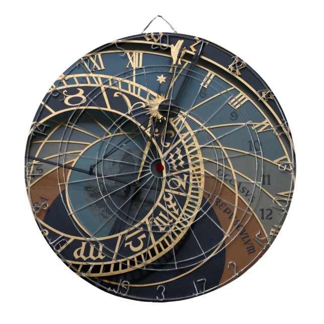 Jeu De Fléchettes horloge de Prague (Devant)