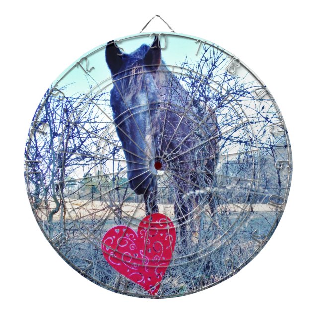Jeu De Fléchettes Horse et heart (Devant)