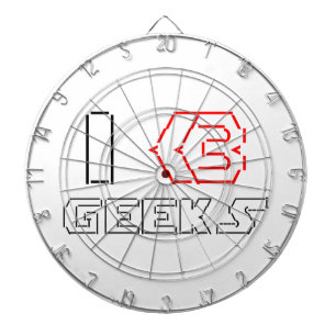 Jeu De Fléchettes I Heart Geek ASCII ART