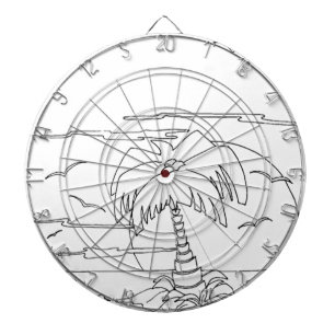 Jeu De Fléchettes île cyrillique serbe