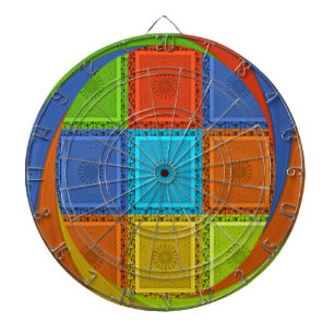 Jeu De Fléchettes Imprimer À damiers