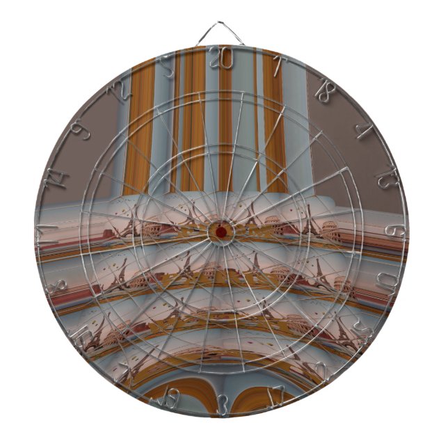 Jeu De Fléchettes J'aime Paris (Devant)