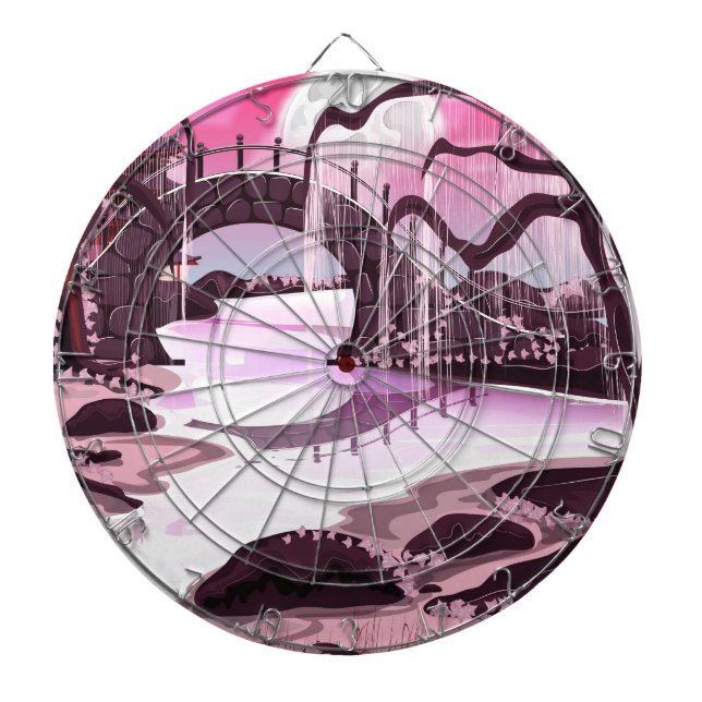 Jeu De Fléchettes Jardin de méditation japonais (Devant)