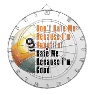 Jeu De Fléchettes Je Suis Beau Je Suis Bon 9 Balle