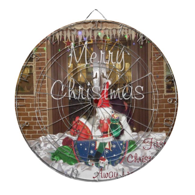 Jeu De Fléchettes Joyeuses vacances de Noël loin de la maison Inspir (Devant)