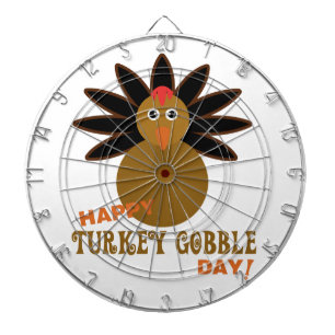 Jeu De Fléchettes Joyeux Jour de la grogne turque Thanksgiving