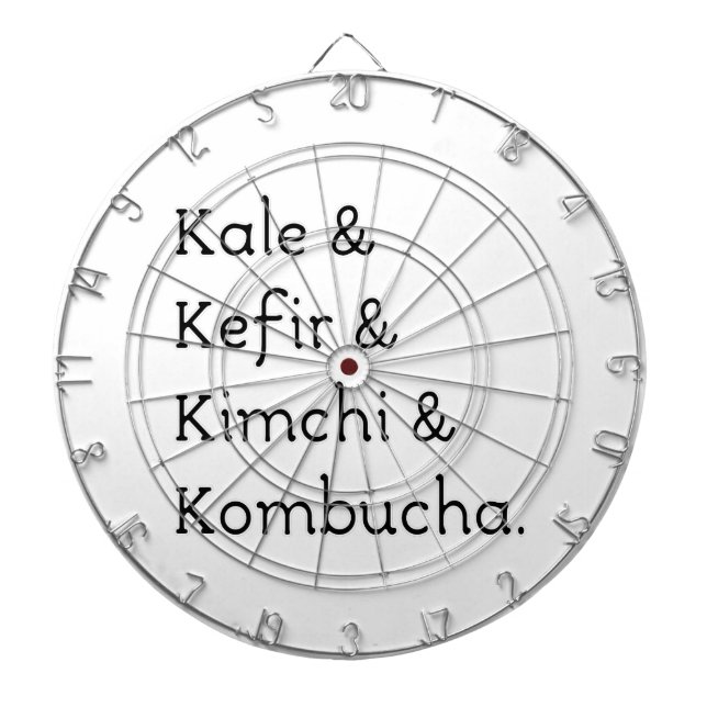 Jeu De Fléchettes Kale Kefir Kimchi Kombucha (Devant)