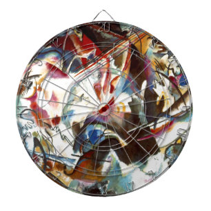 Jeu De Fléchettes Kandinsky Composition Abstraite VI
