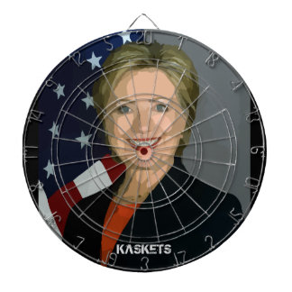 Jeu De Fléchettes KASKETS - Panneau de dard de Clinton