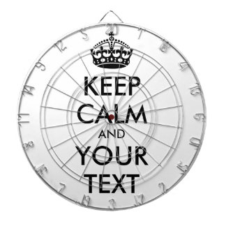 Jeu De Fléchettes KEEP CALM and YOUR TEXT