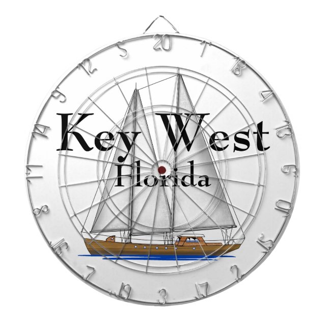 Jeu De Fléchettes Key West la Floride (Devant)