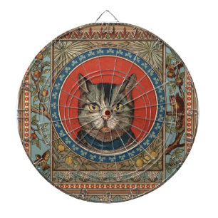 Jeu De Fléchettes La vie de chat vintage pour chat classique victori
