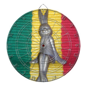 Jeu De Fléchettes Lapin - Lapin à Rasta Couleurs : Une touche de Sup
