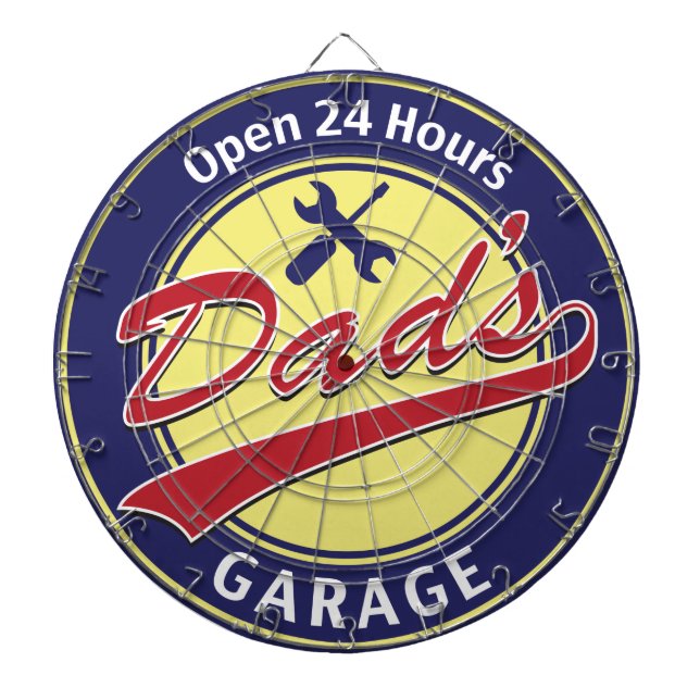 Jeu De Fléchettes Le garage du papa (Devant)