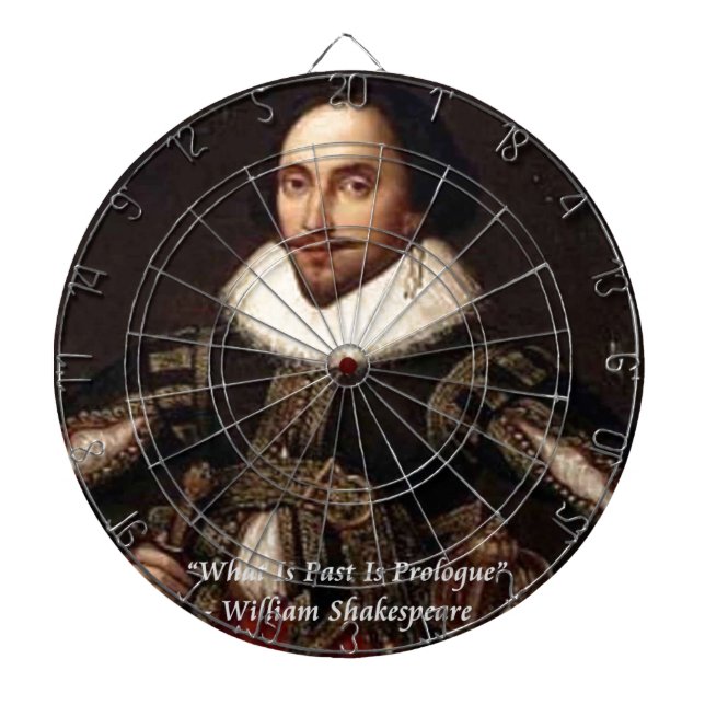 Jeu De Fléchettes Le passé de Shakespeare est prologue (Devant)