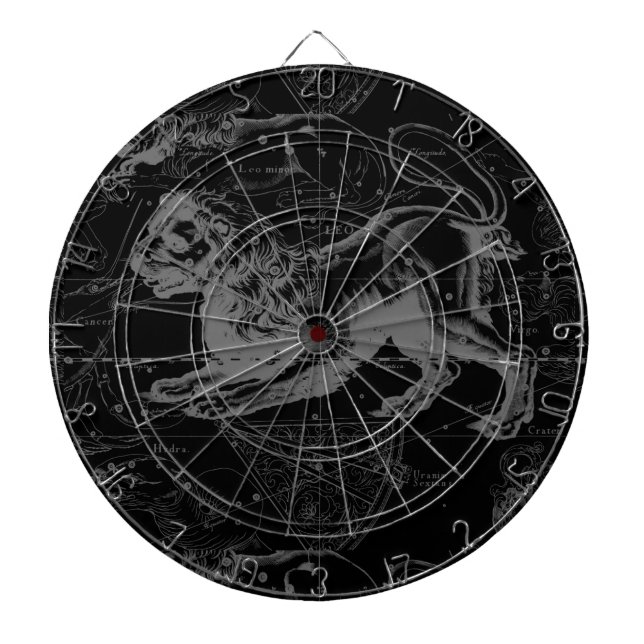 Jeu De Fléchettes Leo Constellation Hevelius 1690 Décor (Devant)