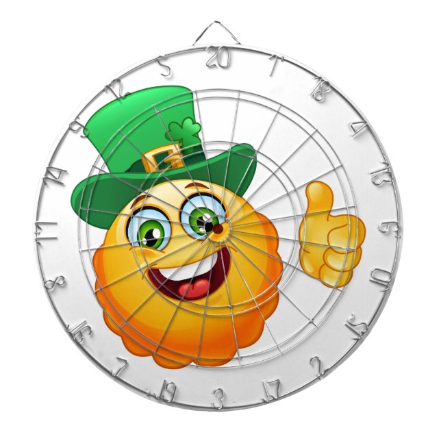 Jeu De Fléchettes leprechaun emoji (Devant)